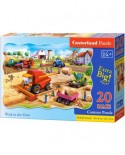Puzzle Castorland - Work in the Farm, 20 piese XXL (02436)