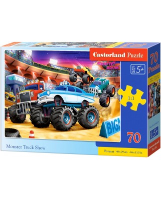 Puzzle Castorland - Monster Truck Show, 70 piese (070077)