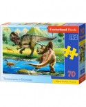 Puzzle Castorland - Dinosaurs, 70 piese (070084)