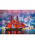 Puzzle Castorland - Red Frigate, 1000 piese (104482)