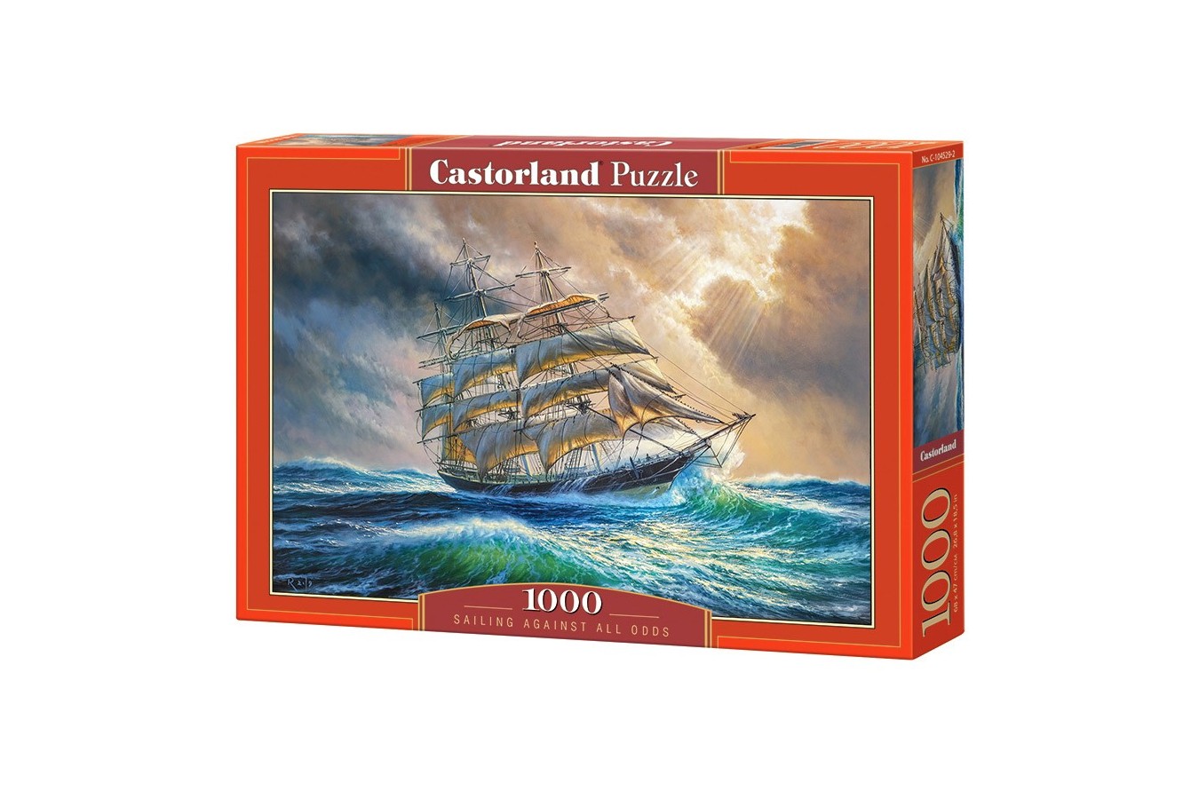 Puzzle Castorland - Sailing against all Odds, 1000 piese (104529)