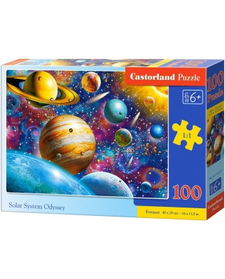 Puzzle Castorland - Solar System Odyssey, 100 piese (111077)
