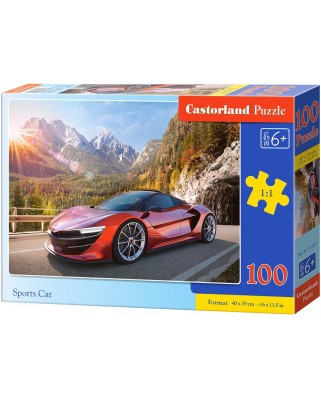 Puzzle Castorland - Sports Car, 100 piese (111107)