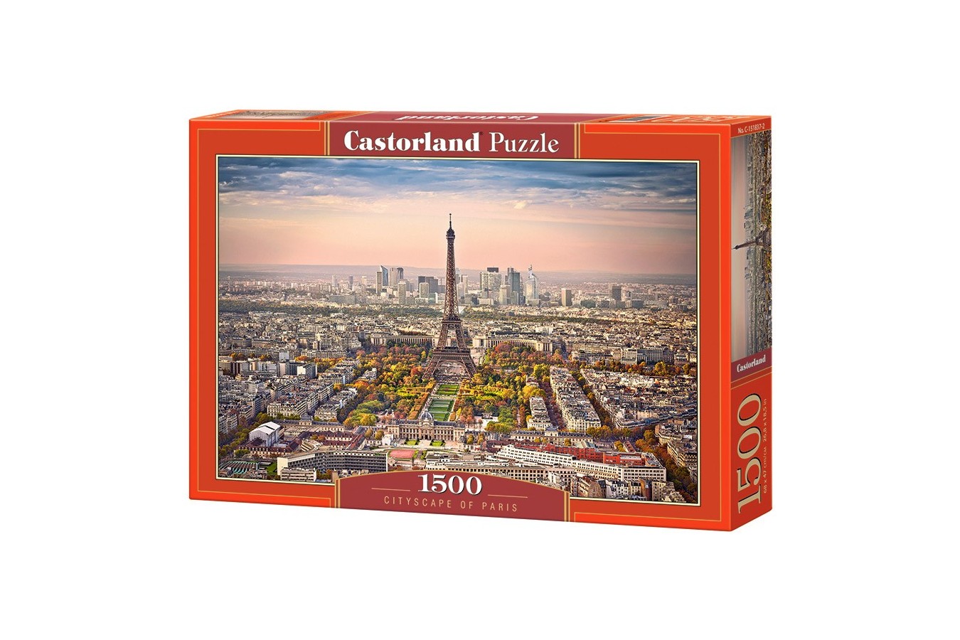 Puzzle Castorland - Cityscape of Paris, 1500 piese (151837)