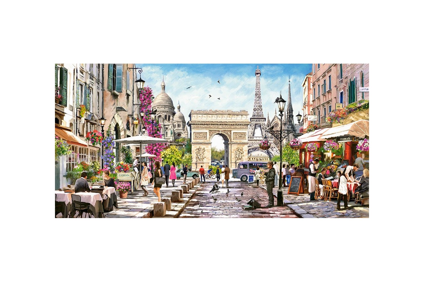 Puzzle panoramic Castorland - Essence of Paris, 4000 piese (400294)