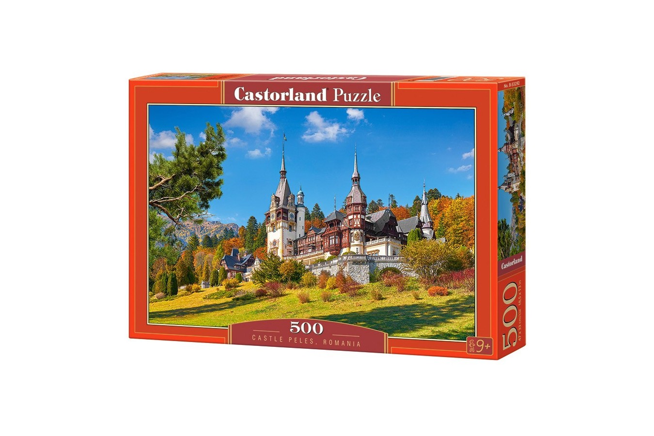 Puzzle Castorland - Castle Peles, Romania, 500 piese (53292)