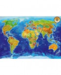 Puzzle Bluebird - Adrian Chesterman: World Geo-Political Map, 1000 piese (70337-P)