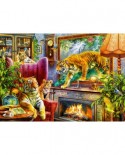 Puzzle Bluebird - Tigers Coming to Life, 1000 piese (70310-P)