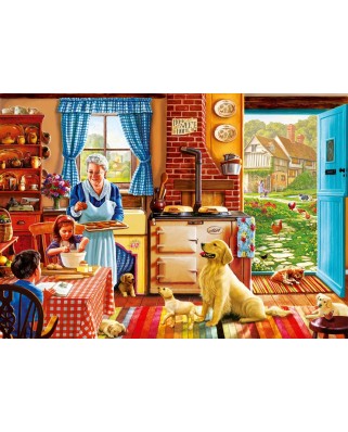 Puzzle Bluebird - Steve Crisp: Cottage Interior, 1000 piese (70323-P)
