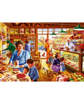 Puzzle Bluebird - Nostalgic Cake shop, 1000 piese (70326-P)