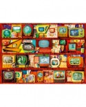 Puzzle Bluebird - Aimee Stewart: Golden Age of Television-Shelf, 1000 piese (70330-P)