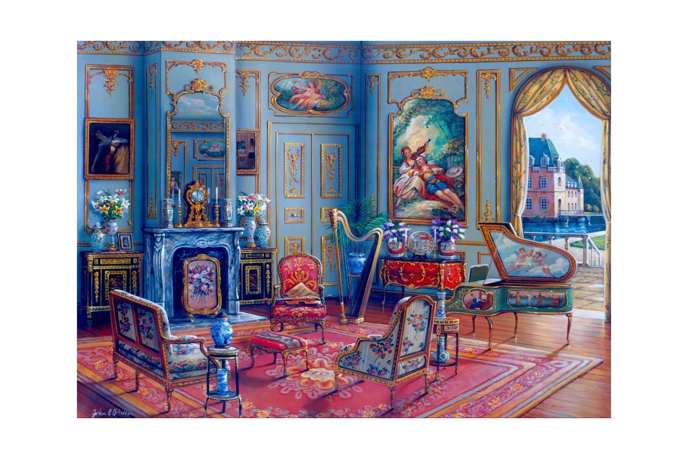 Puzzle Bluebird - The Music Room, 1000 piese (70341-P)