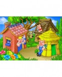 Puzzle Bluebird - The Three Little Pigs, 48 piese (70355)