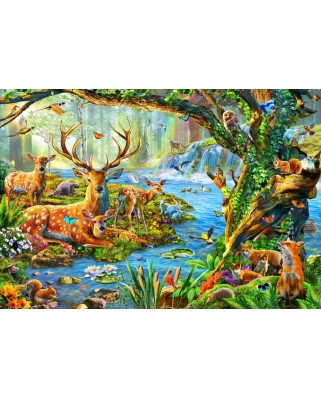 Puzzle Bluebird - Forest Life, 260 piese (70385)