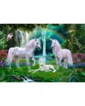 Puzzle Bluebird - Rainbow Unicorn Family, 260 piese (70386)