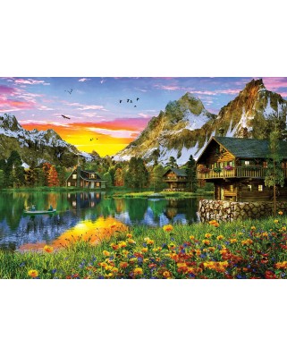 Puzzle KS Games - Alpine Lake, 4000 piese (23502)