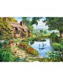 Puzzle KS Games - Cottage by the Lake, 1500 piese (22007)