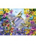 Puzzle SunsOut - Butterflies & Hummingbirds, 300 piese XXL (Sunsout-34919)