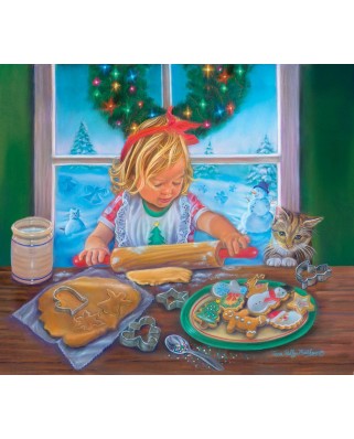 Puzzle SunsOut - Christmas Cookies, 300 piese XXL (Sunsout-35964)