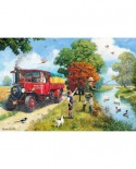 Puzzle Gibsons - Afternoon Angling, 500 piese (65082)