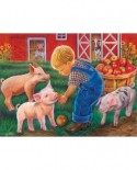Puzzle SunsOut - Little Farm Boy, 500 piese XXL (Sunsout-35875)