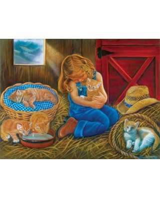 Puzzle SunsOut - Love at First Sight, 500 piese XXL (Sunsout-35824)