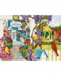Puzzle SunsOut - Nancy Wernersbach: Wisteria Cottage, 1000 piese (Sunsout-62939)