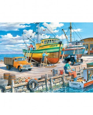 Puzzle SunsOut - Sisters of the Sea, 300 piese XXL (Sunsout-39351)