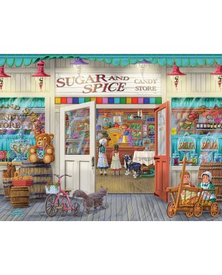 Puzzle SunsOut - Sugar and Spice, 300 piese XXL (Sunsout-38653)