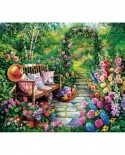 Puzzle SunsOut - Susan Rios: Kim's Garden, 1000 piese (Sunsout-45449)
