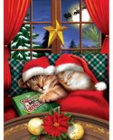 Puzzle SunsOut - To All a Merry Christmas, 300 piese XXL (Sunsout-28818)