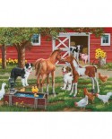 Puzzle SunsOut - Welcome the New Pony, 300 piese XXL (Sunsout-30410)