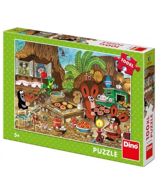 Puzzle Dino - The Little Mole, 100 piese XXL (34345)