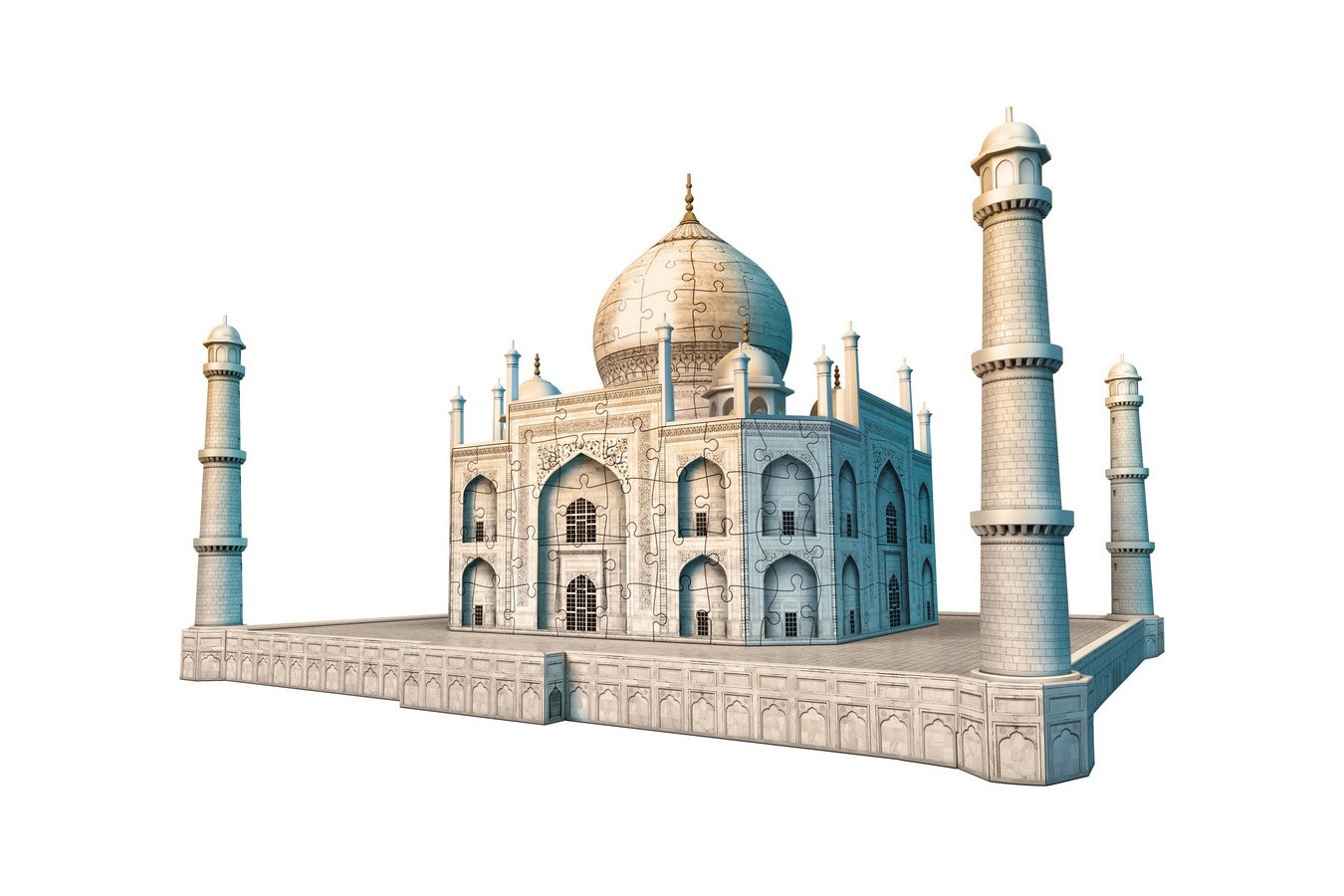 Puzzle 3D Ravensburger - Taj Mahal, 216 piese (12564)