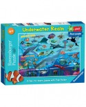 Puzzle de podea Ravensburger - Underwater Realm, 60 piese (07347)
