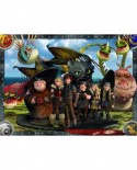 Puzzle Ravensburger - Dragons - Toothless and his Friends, 100 piese (10549)