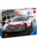 Puzzle 3D Ravensburger - Porsche 911 GT3 Cup, 108 piese (11147)