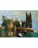 Puzzle Ravensburger - Arnold Bocklin: Ruins by the Sea, 300 piese (14022)