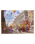 Puzzle Gibsons - Bryan Evans: Oxford Street - Then & Now, 1000 piese (57583)