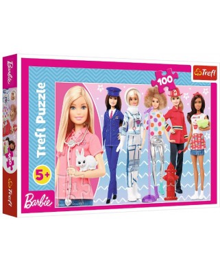 Puzzle Trefl - Barbie, 100 piese (16385)