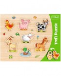 Puzzle Trefl - Farm animals, 7 piese (31305)