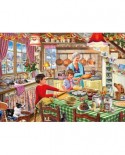Puzzle Gibsons - Christmas Treats, 500 piese XXL (65125)
