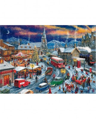 Puzzle Gibsons - Driving Home for Christmas - Limited Edition, 1000 piese (65062)