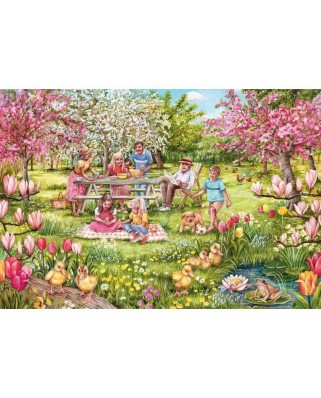 Puzzle Gibsons - Five Little Ducks, 250 piese XXL (65074)