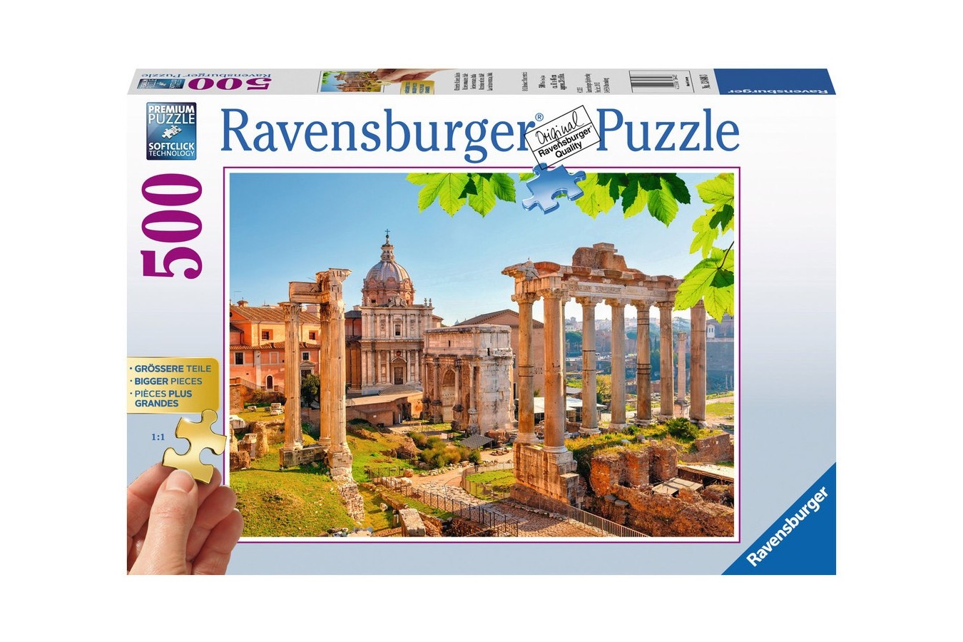 Puzzle Ravensburger - Ruine Italia, 500 piese (13648)