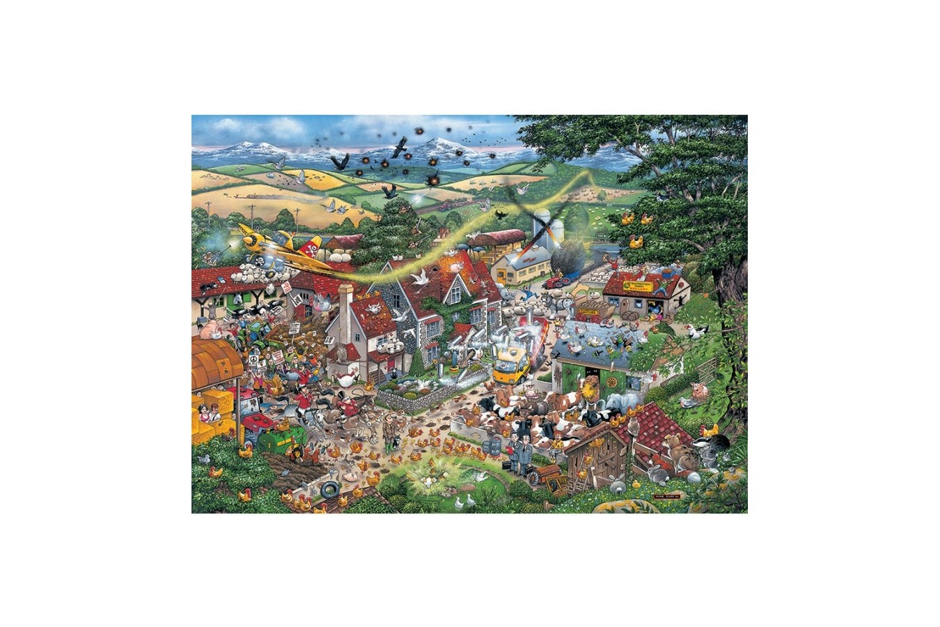 Puzzle Gibsons - I love the Farmyard, 1000 piese (947)