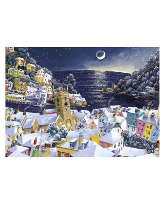 Puzzle Gibsons - John Gillo: Christmas Moon, 1000 piese (57579)