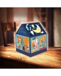 Puzzle 3D din plastic Pintoo - Nan Jun: House Lantern - Bear Coffee, 208 piese (R1002)
