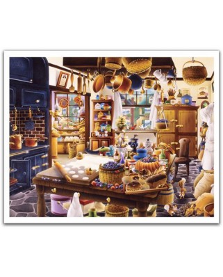 Puzzle din plastic Pintoo - Bakery, 2000 piese (H1667)