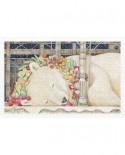 Puzzle din plastic Pintoo - Cotton Lion - Goodnight Polar Bear, 1000 piese (H2150)